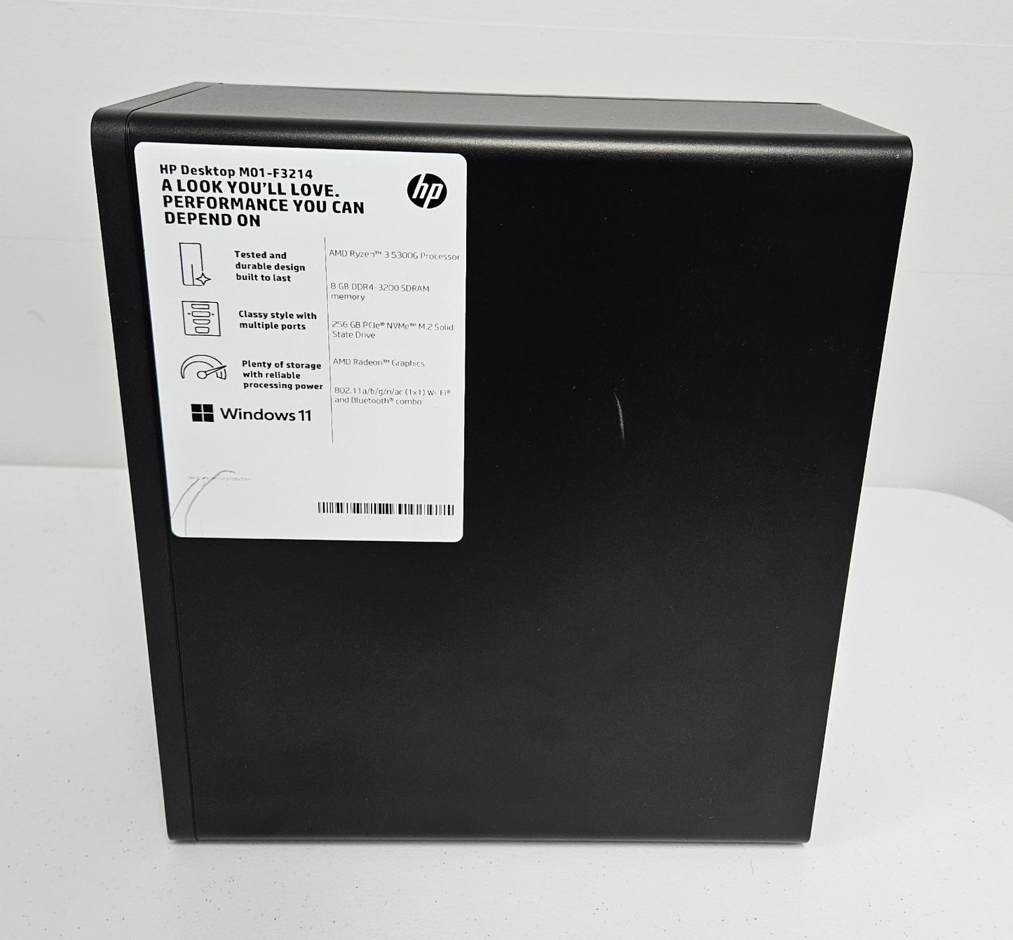 HP Desktop / Ryzen 3 5300G / 256GB SSD / Windows 11