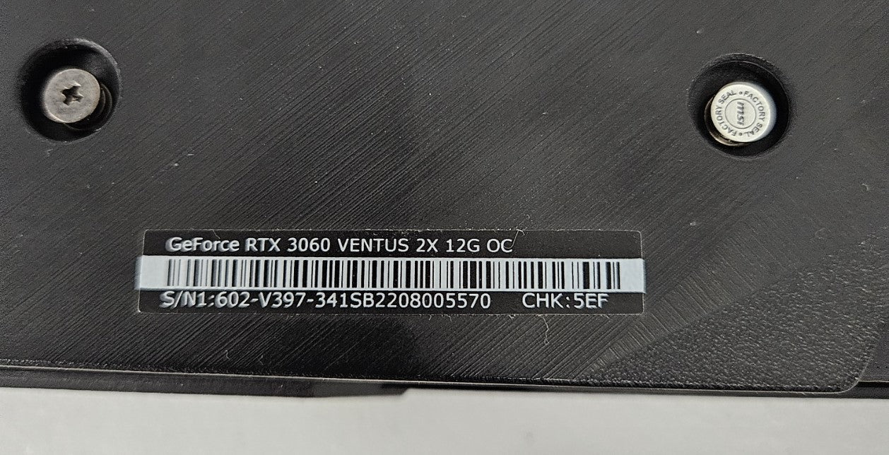 MSI GeForce RTX 3060