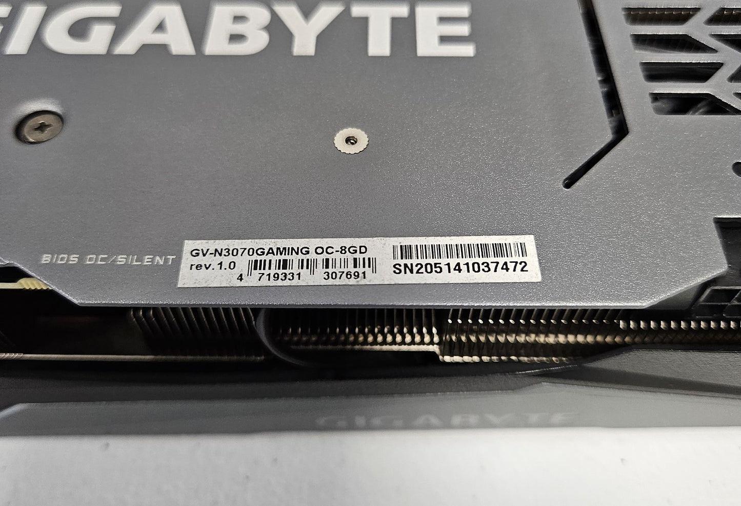 GIGABYTE GeForce RTX 3070