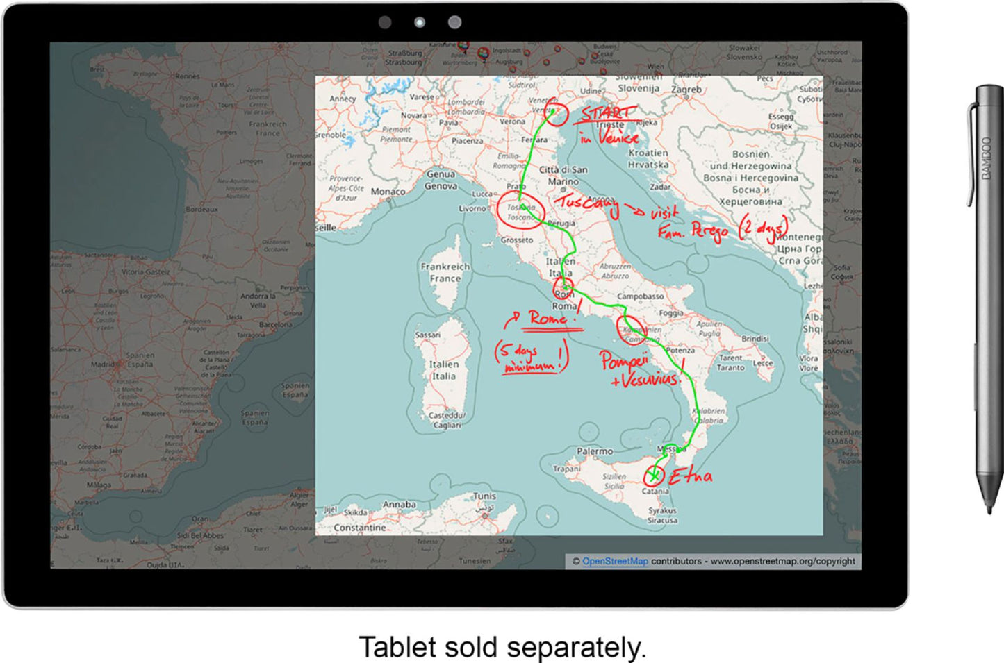 Wacom Bamboo Ink Stylus, 2nd Generation, Gray