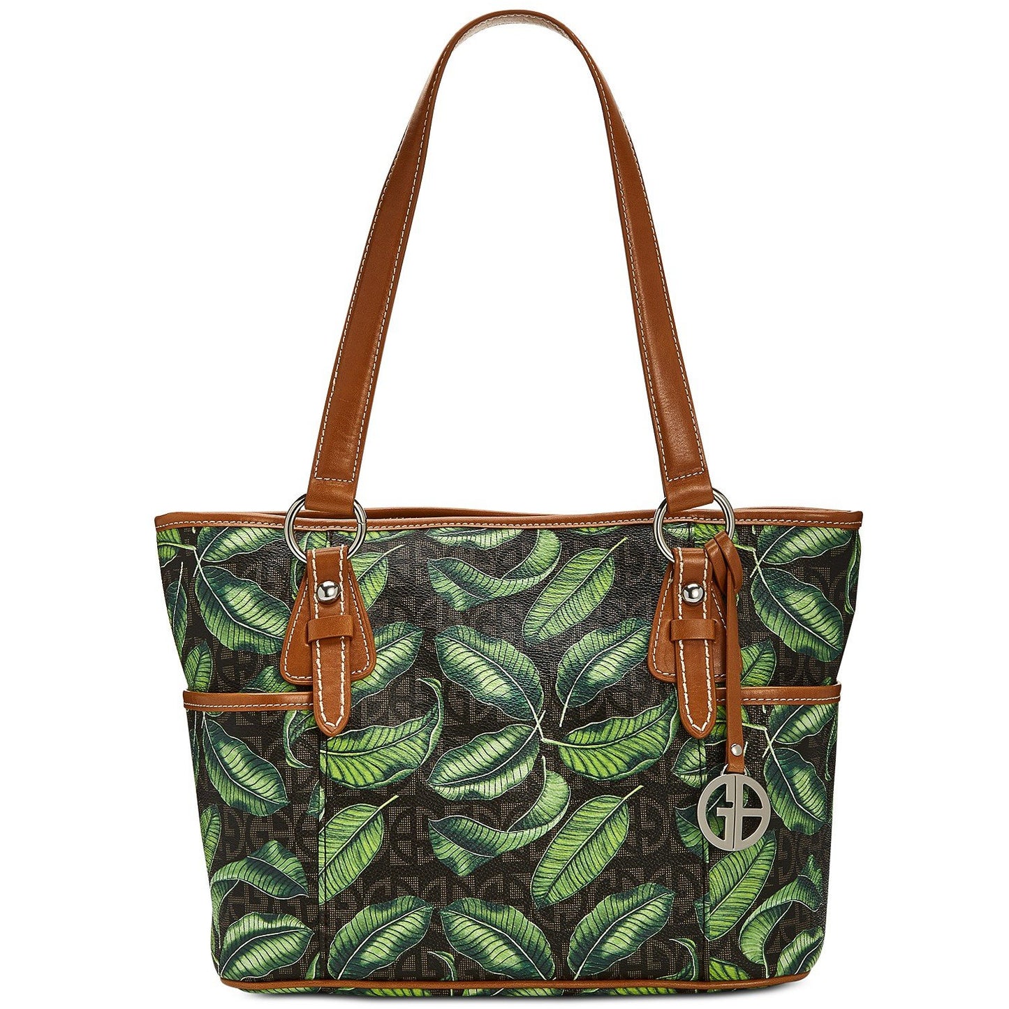 Giani Bernini Block Signature Medium Tote - Rekes Sales