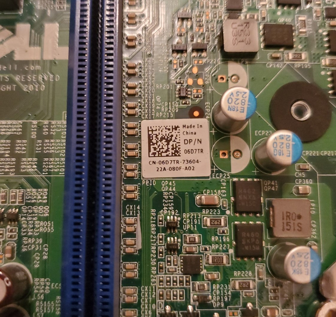 Dell Motherboard / Intel Core i5 / 8GB DDR3 Ram - Rekes Sales