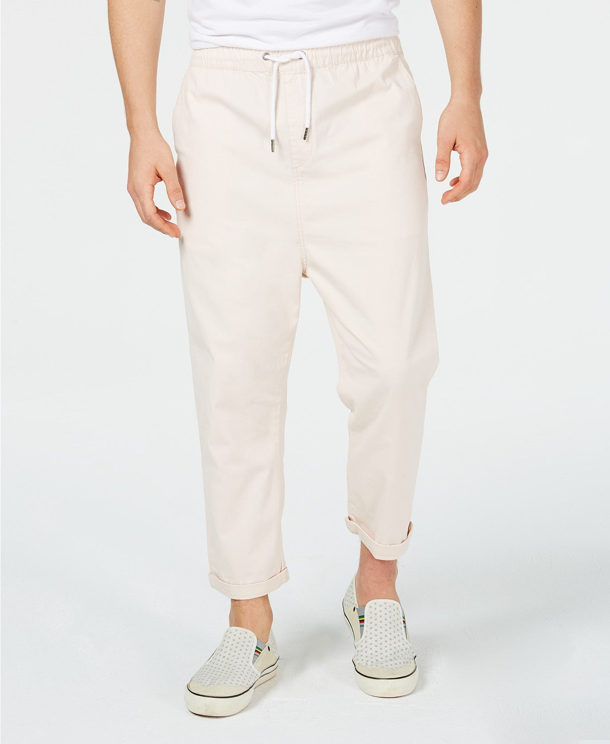 Another Influence A.I. Men's Loose-Fit Cropped Pull-on Pants (Size M) - Rekes Sales