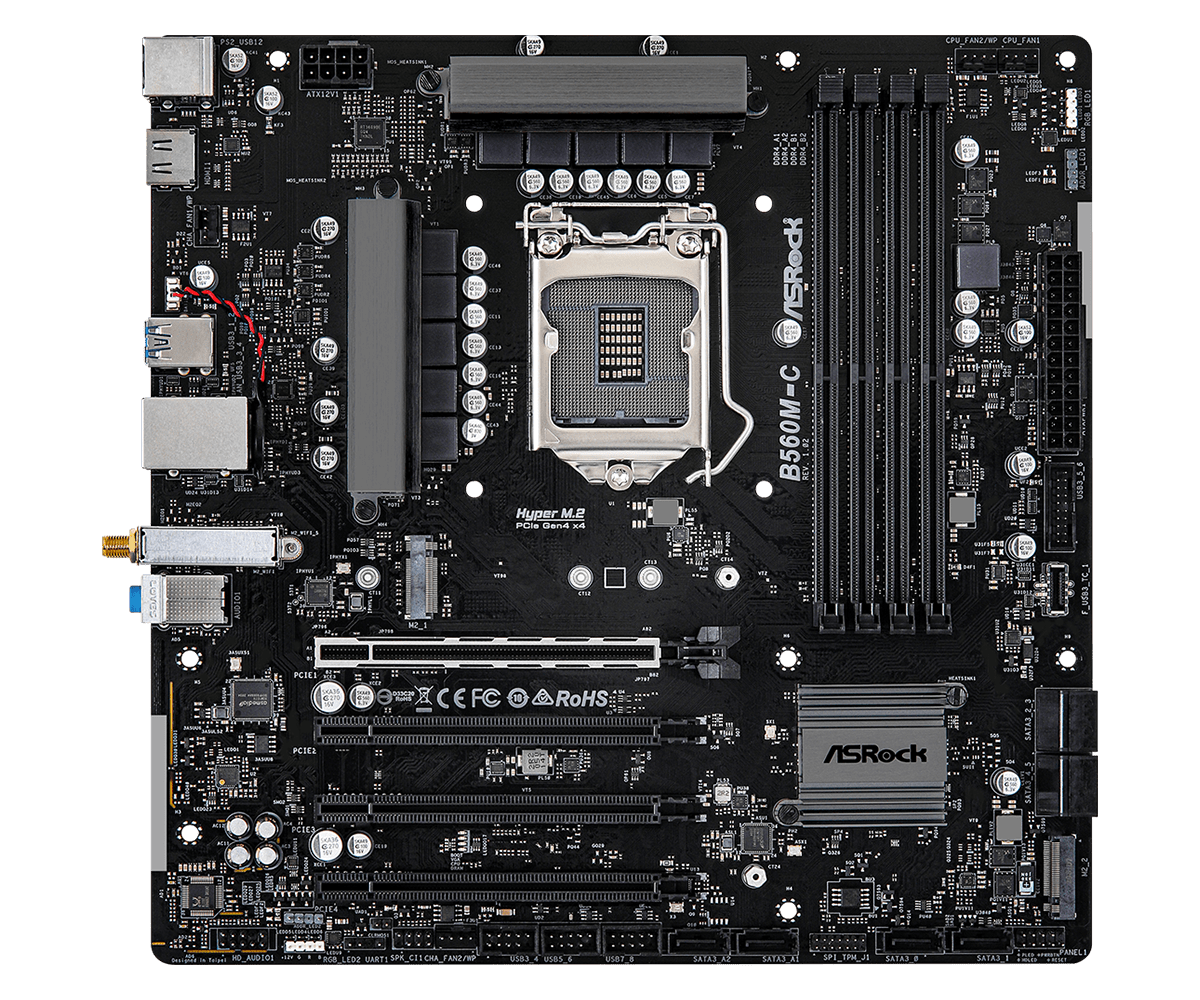 AsRock B560M-C Motherboard