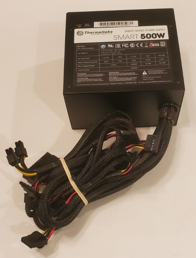 Thermaltake Smart PS-SPD-0500NPCW-W 500W 80+ White ATX PSU