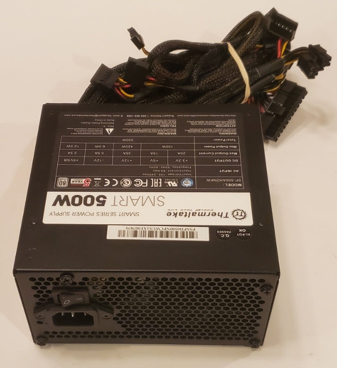Thermaltake Smart PS-SPD-0500NPCW-W 500W 80+ White ATX PSU