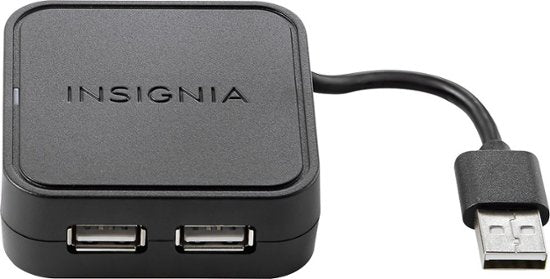 Insignia 4-Port USB 2.0 Travel Hub