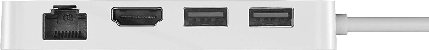 Insignia - 7-Port Type-C Hub with Gigabit Ethernet Adapter - Rekes Sales