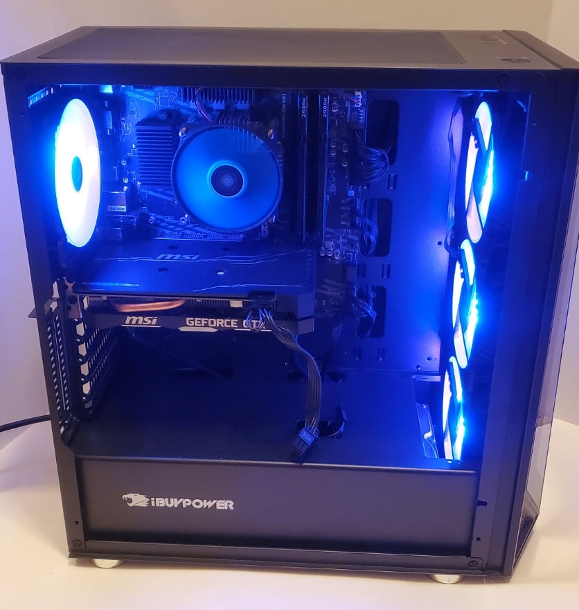iBUYPOWER - Trace MR Gaming Desktop Intel Core i7 - 10700F / GTX 1660 Super
