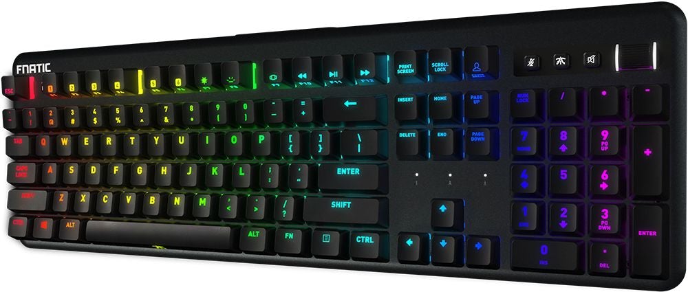 Fnatic - Streak Wired Gaming Mechanical Cherry Red MX RGB Switch Keyboard - Rekes Sales