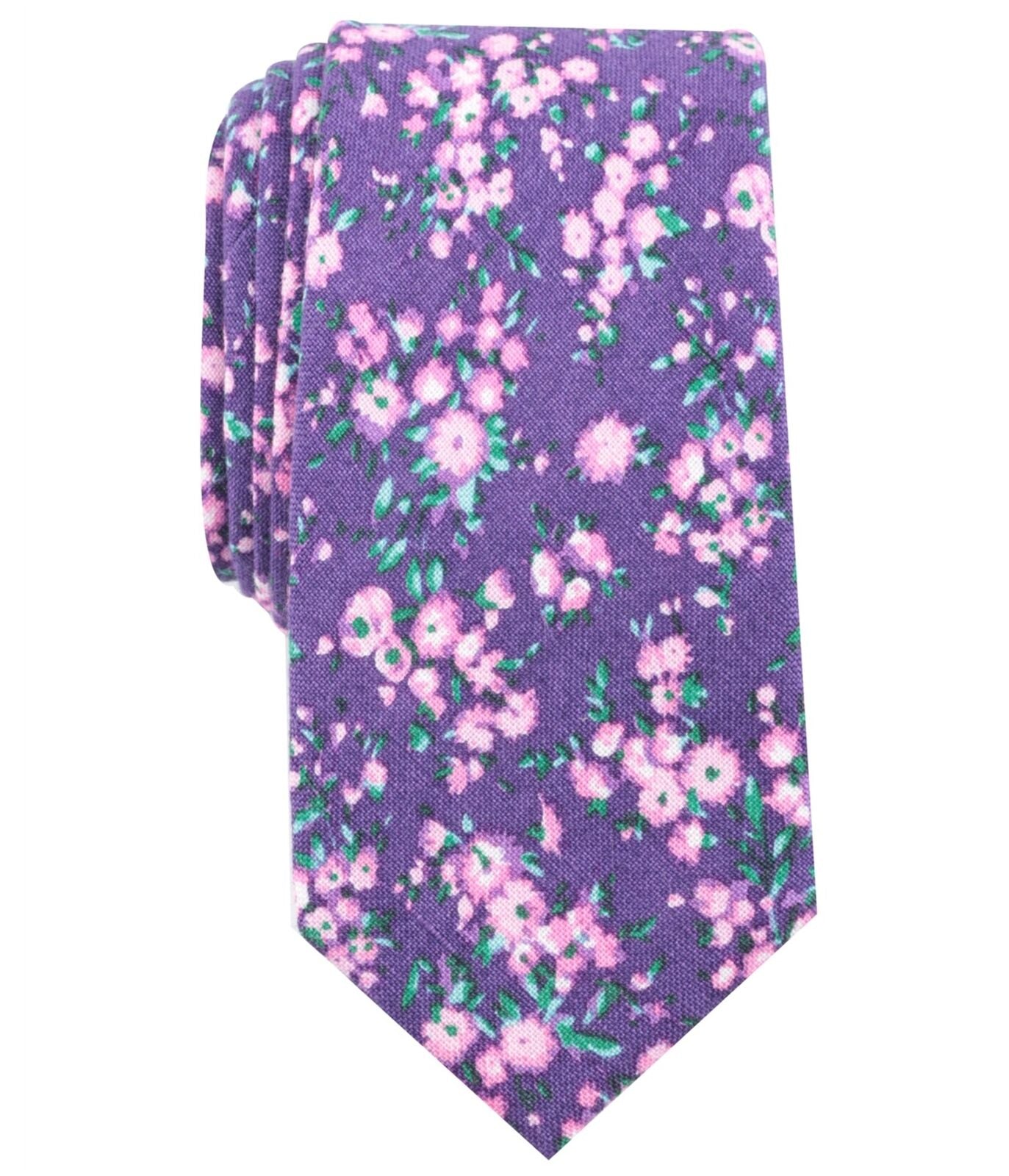 Bar III Mens Skinny Tie Lilac - Rekes Sales