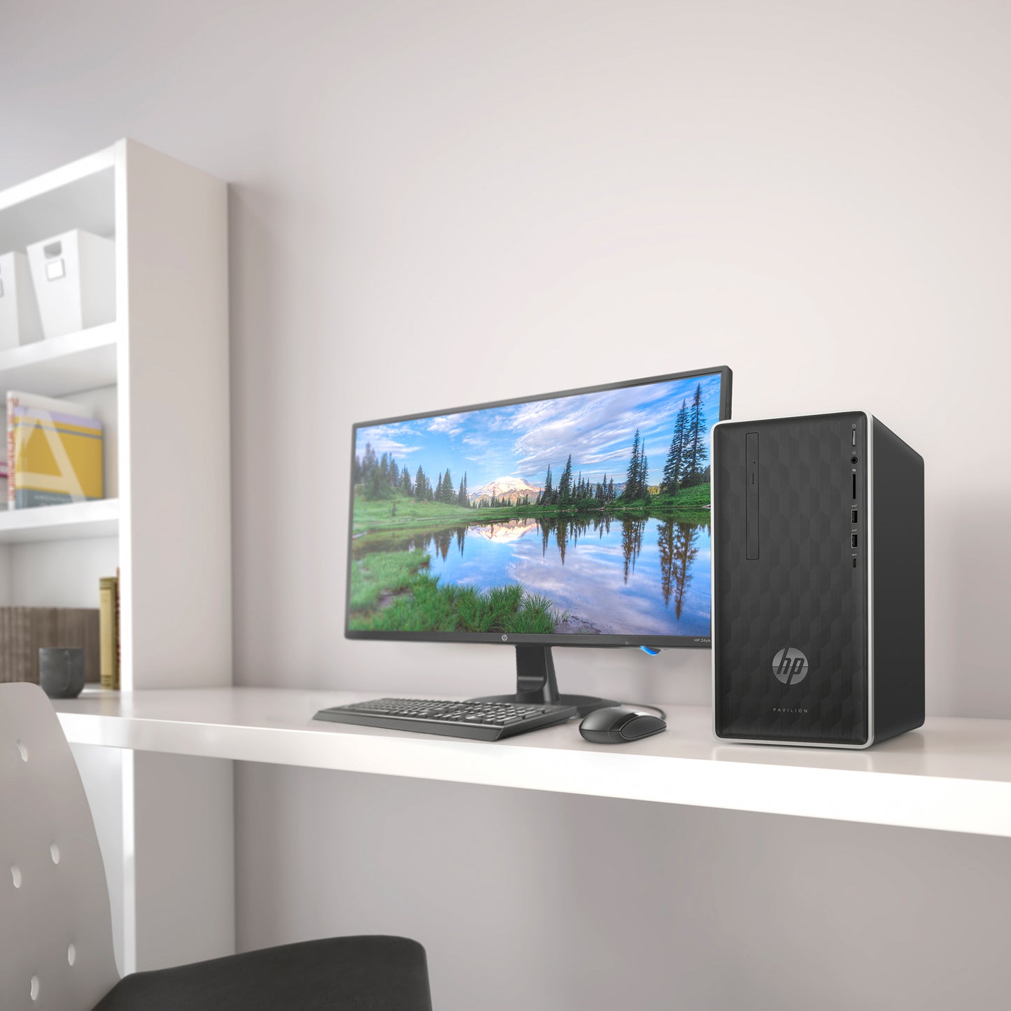 HP Pavilion Desktop Tower Bundle AMD Ryzen 3 - Rekes Sales