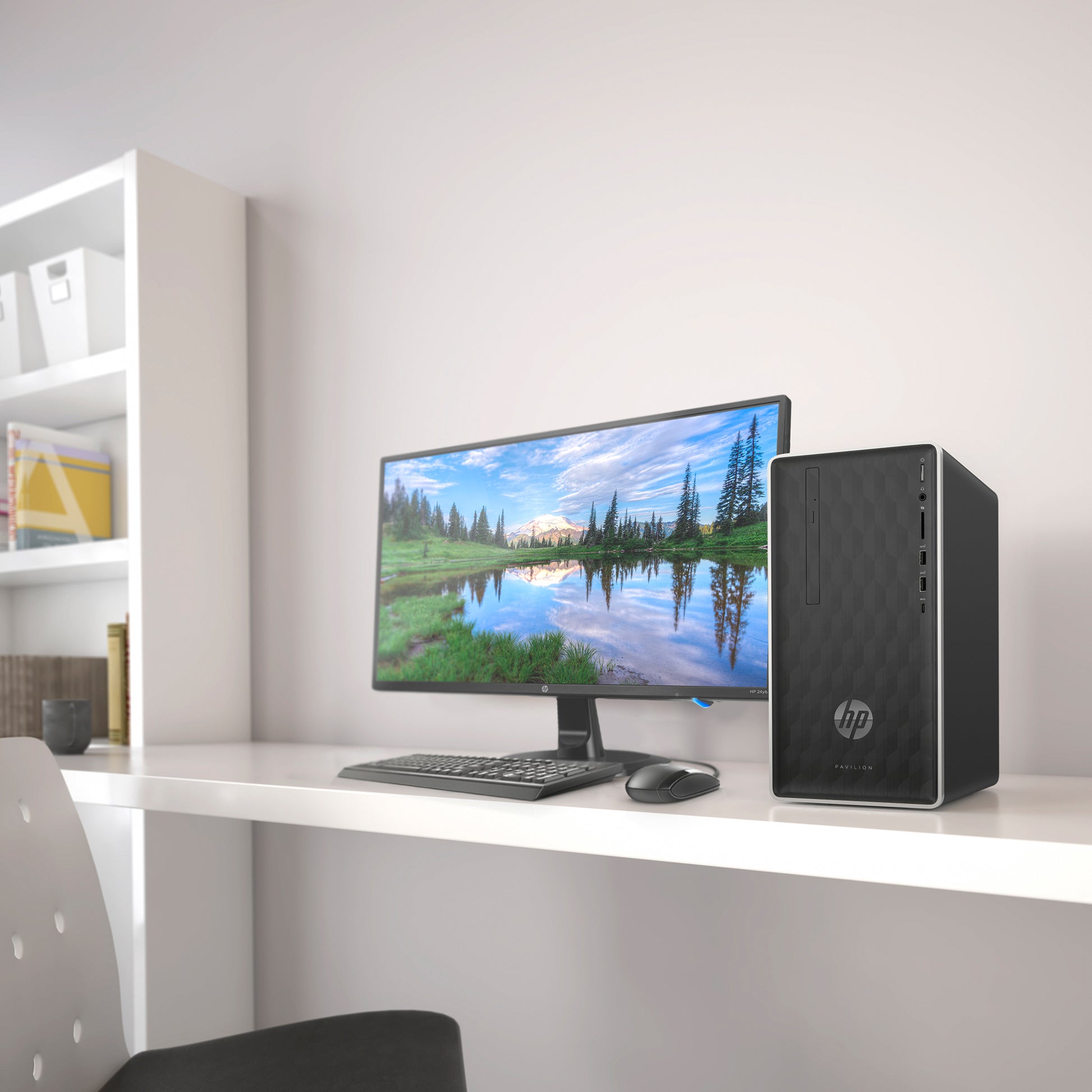 HP Pavilion Desktop Tower Bundle AMD Ryzen 3 - Rekes Sales