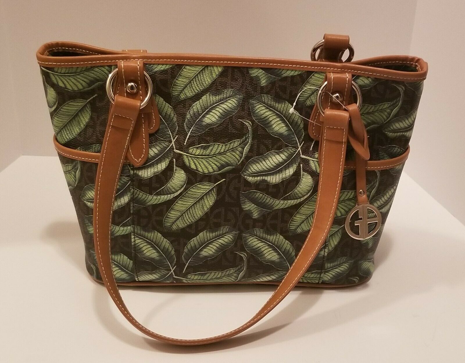Giani Bernini Block Signature Medium Tote - Rekes Sales