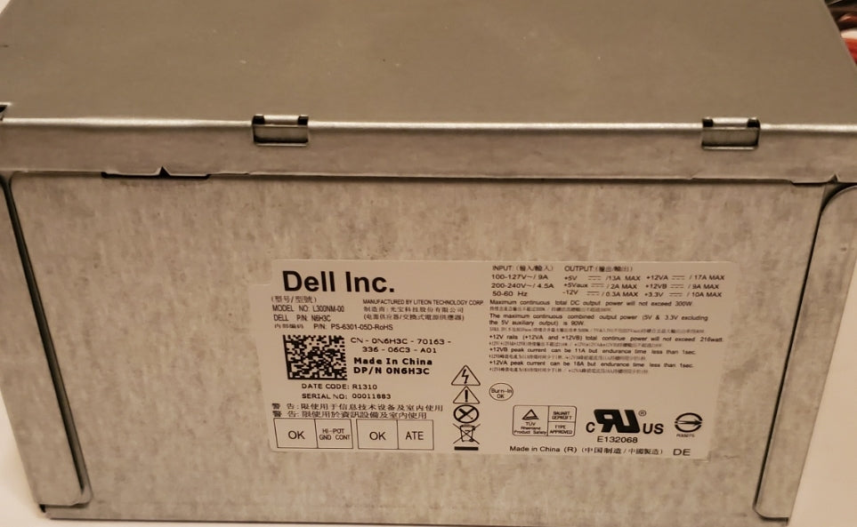 Dell N6H3C 300W PSU