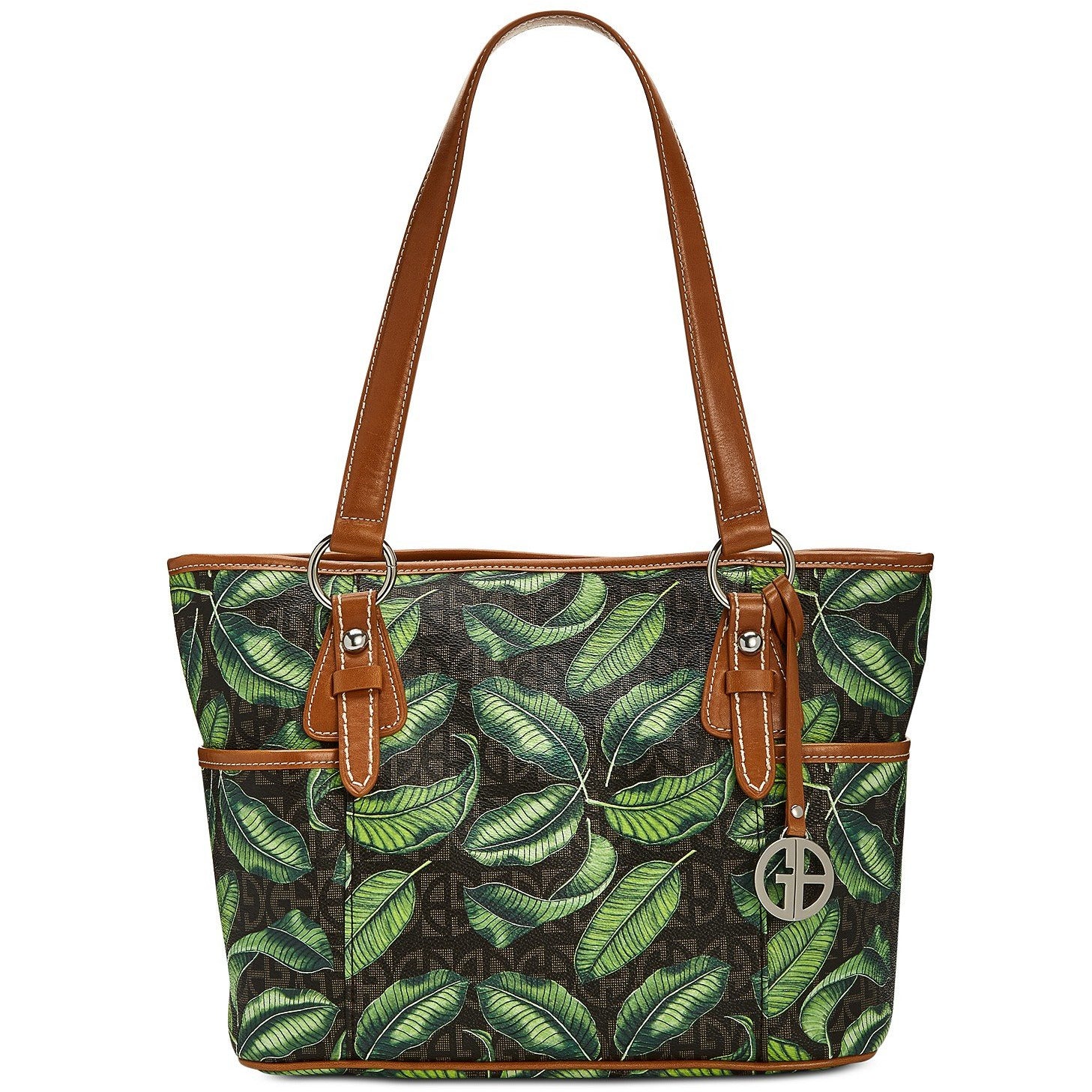 Giani Bernini Block Signature Medium Tote - Rekes Sales