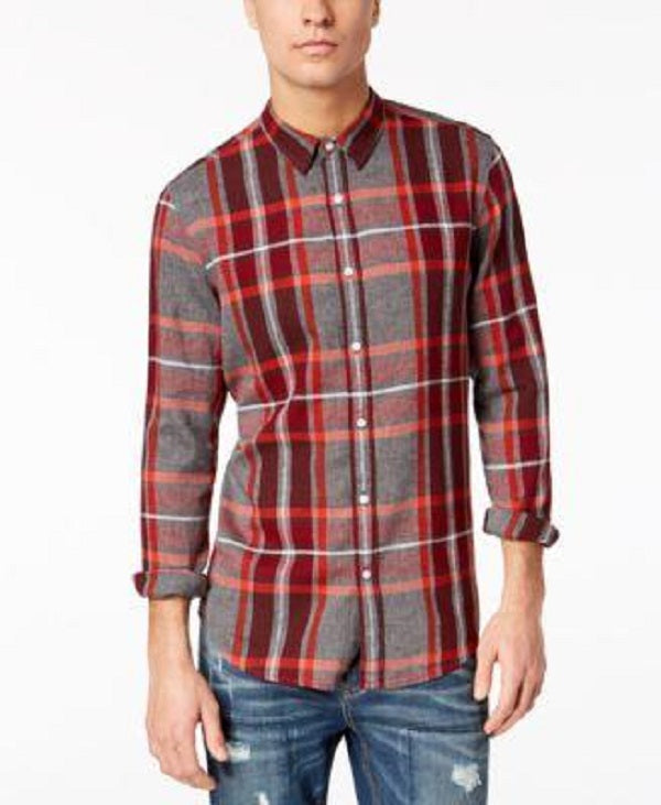 American Rag Men's Plaid Shirt (Size M, XL) - Rekes Sales