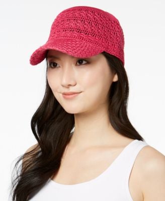 INC International Concepts  I.N.C. Crochet Packable Baseball Cap - Rekes Sales