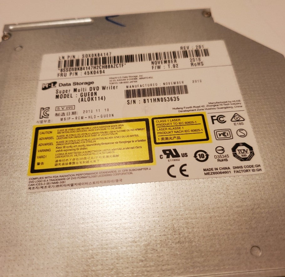 Hitachi-LG Super Multi DVD Writer GUE0N - Rekes Sales
