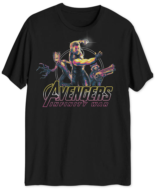 Hybrid Thor Avengers Men's Big & Tall Graphic T-Shirt (Size S) - Rekes Sales