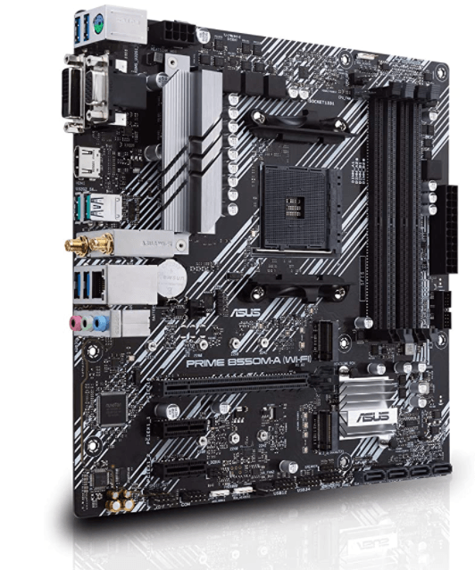 ASUS Prime B550M-A AC WiFi AMD AM4 Motherboard - Rekes Sales