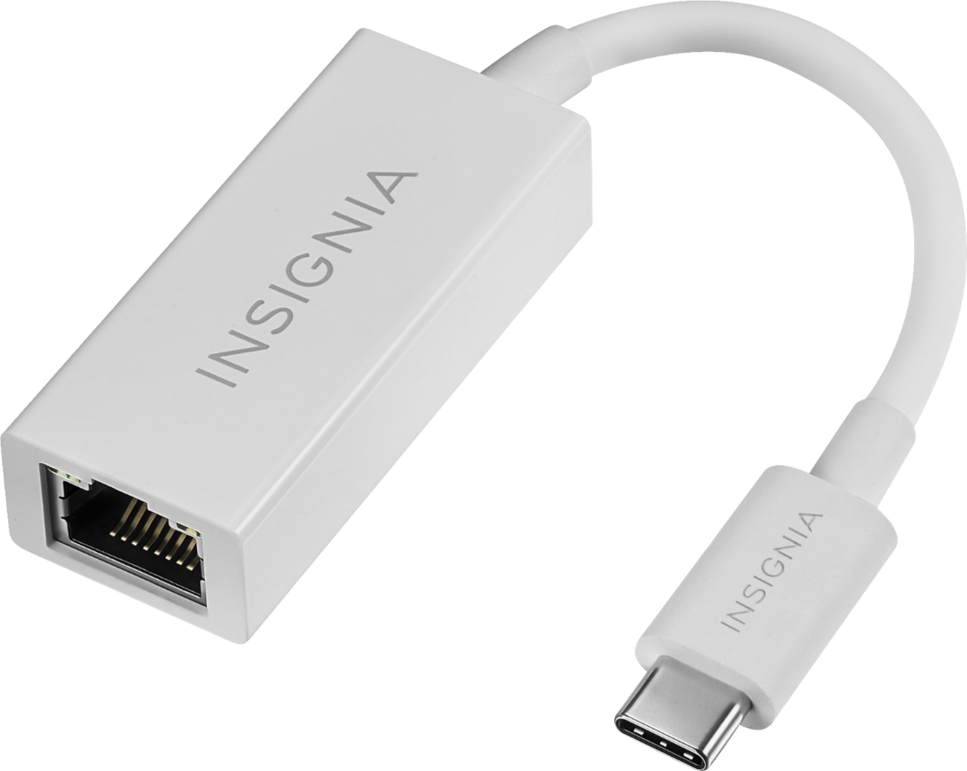 Insignia - USB Type-C to Gigabit Ethernet Adapter - Rekes Sales