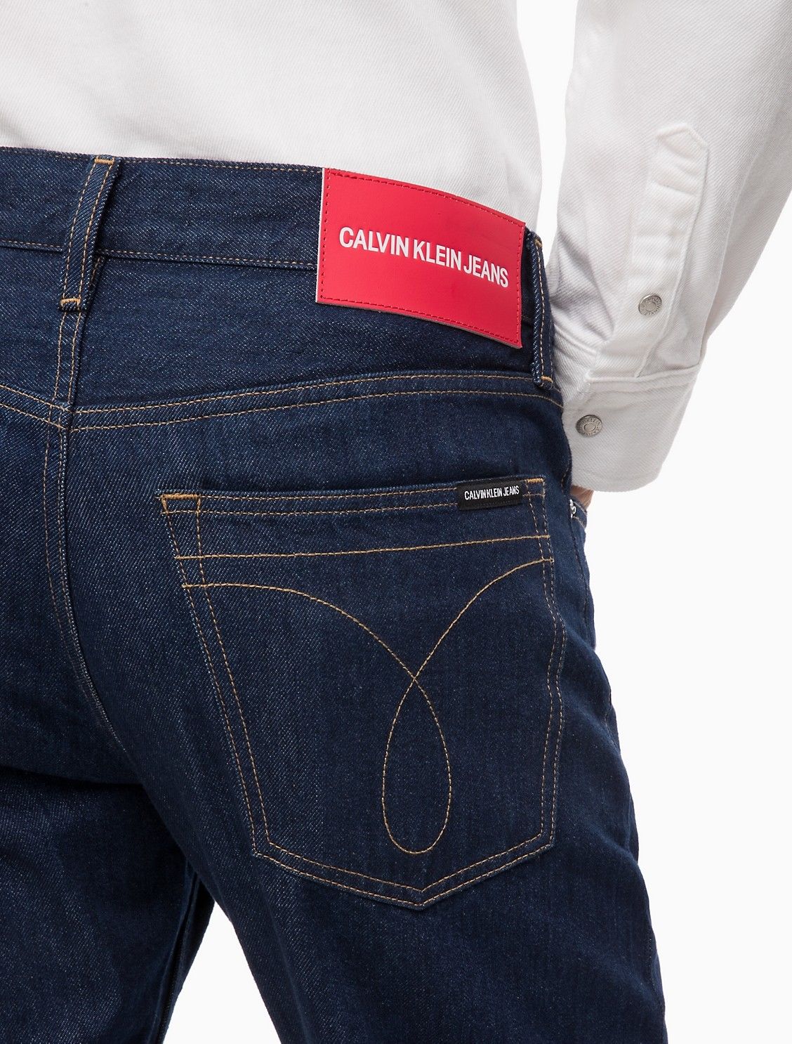 Calvin Klein CK American Classics CKJ 035 Men's Straight Jeans (Size 36x32) - Rekes Sales