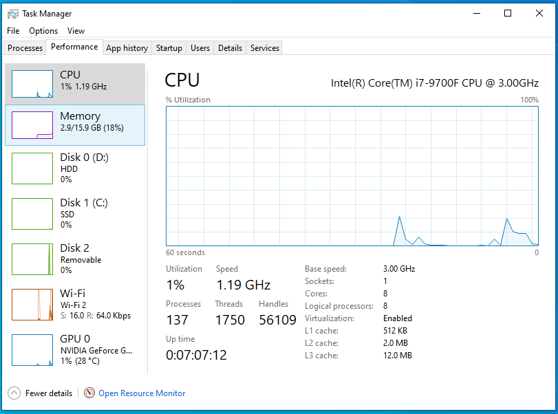 iBUYPOWER - Gaming Desktop Intel Core i7 - 9700F / GTX 1660 Super