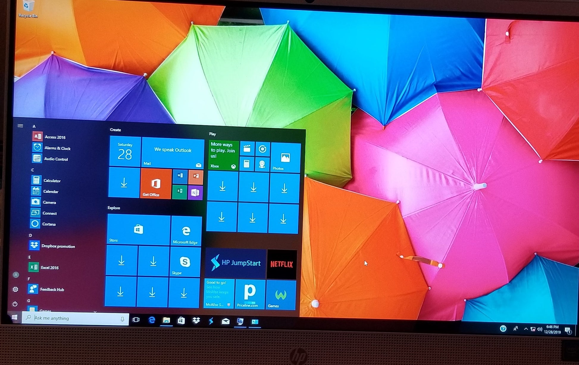 HP 22-c0063w AIO 21.5" FHD Celeron G4900T - Rekes Sales