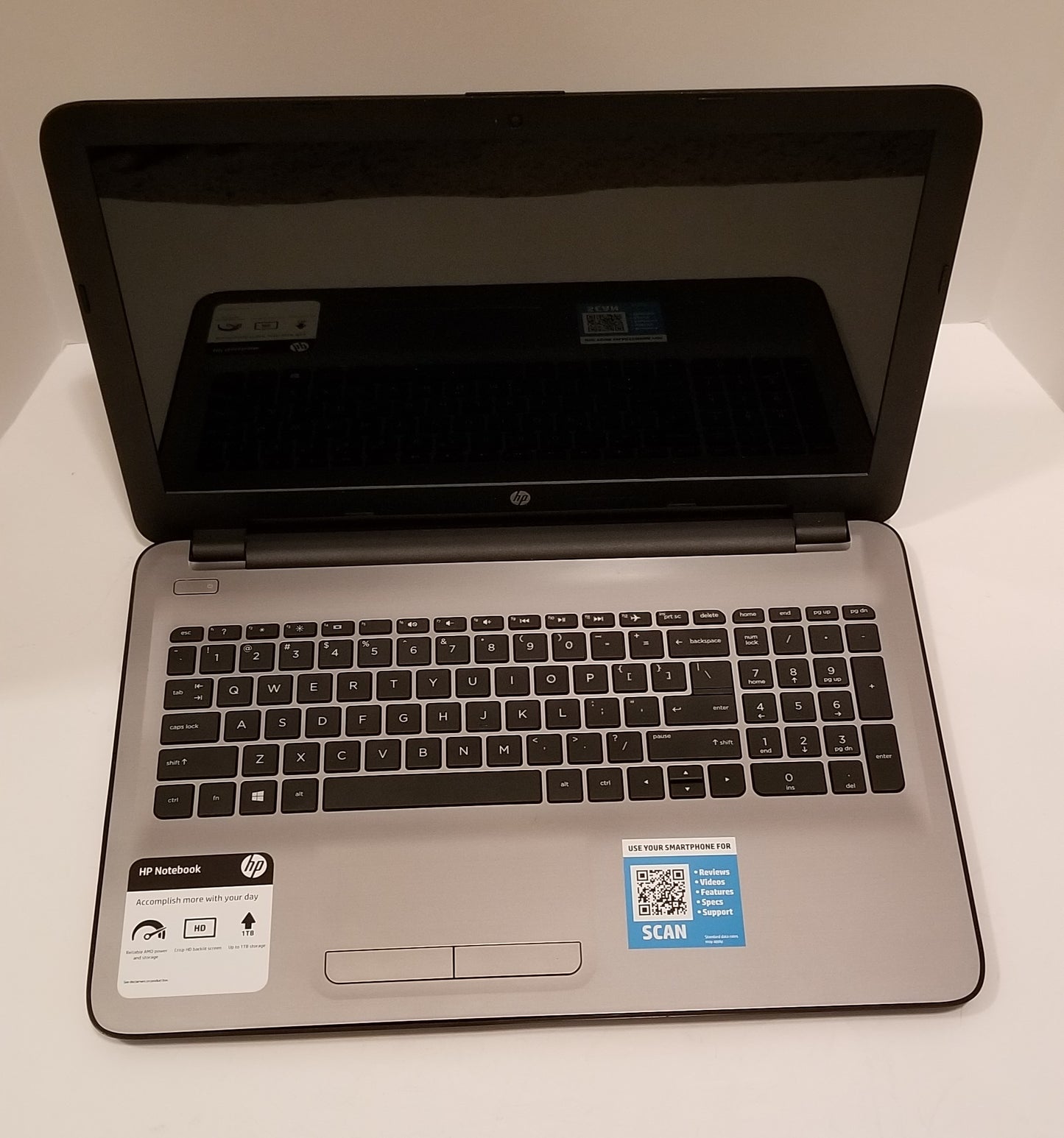 HP Notebook - AMD A10-9600P / Windows 10 Home - Rekes Sales