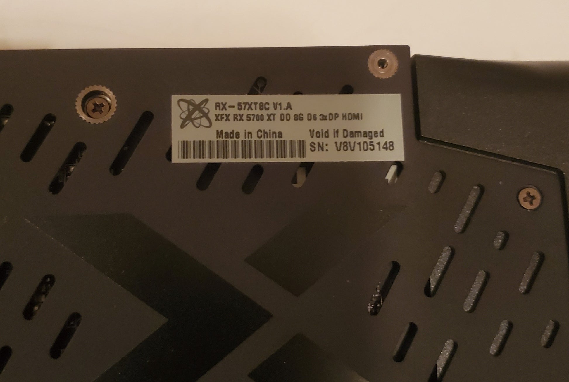 XFX Radeon 5700 XT - Rekes Sales