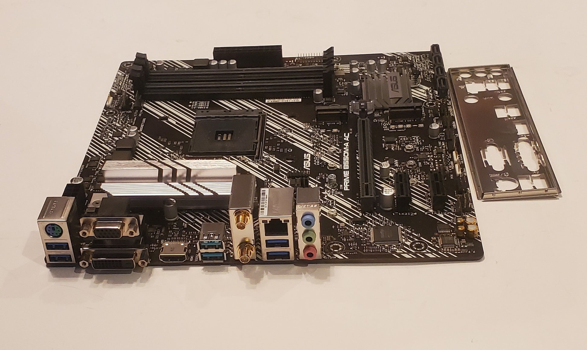 ASUS Prime B550M-A AC WiFi AMD AM4 Motherboard - Rekes Sales