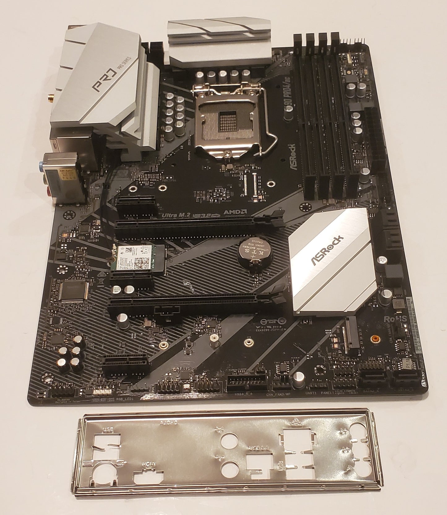 ASRock Z490 PRO/AC Intel LGA 1200 Motherboard