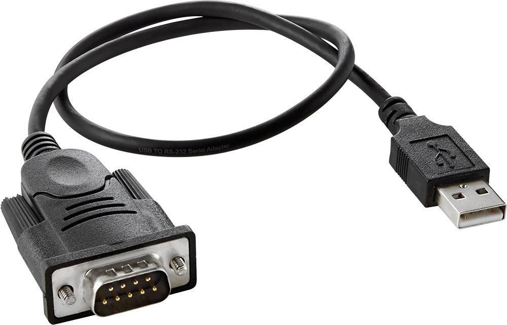 Insignia - 1.3' USB-to-RS-232 (DB9) PDA/Serial Adapter Cable - Rekes Sales