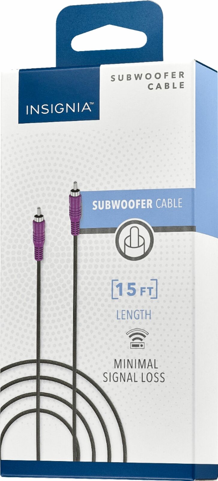 Insignia - 15' Subwoofer Cable - Rekes Sales