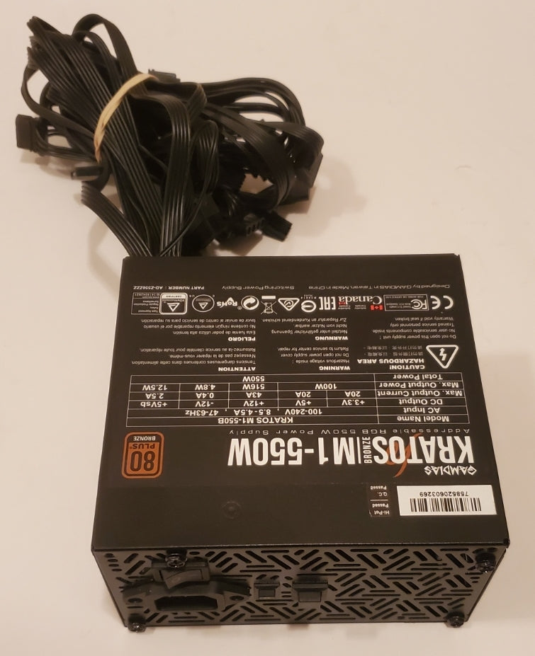 Kratos RGB 550W PSU