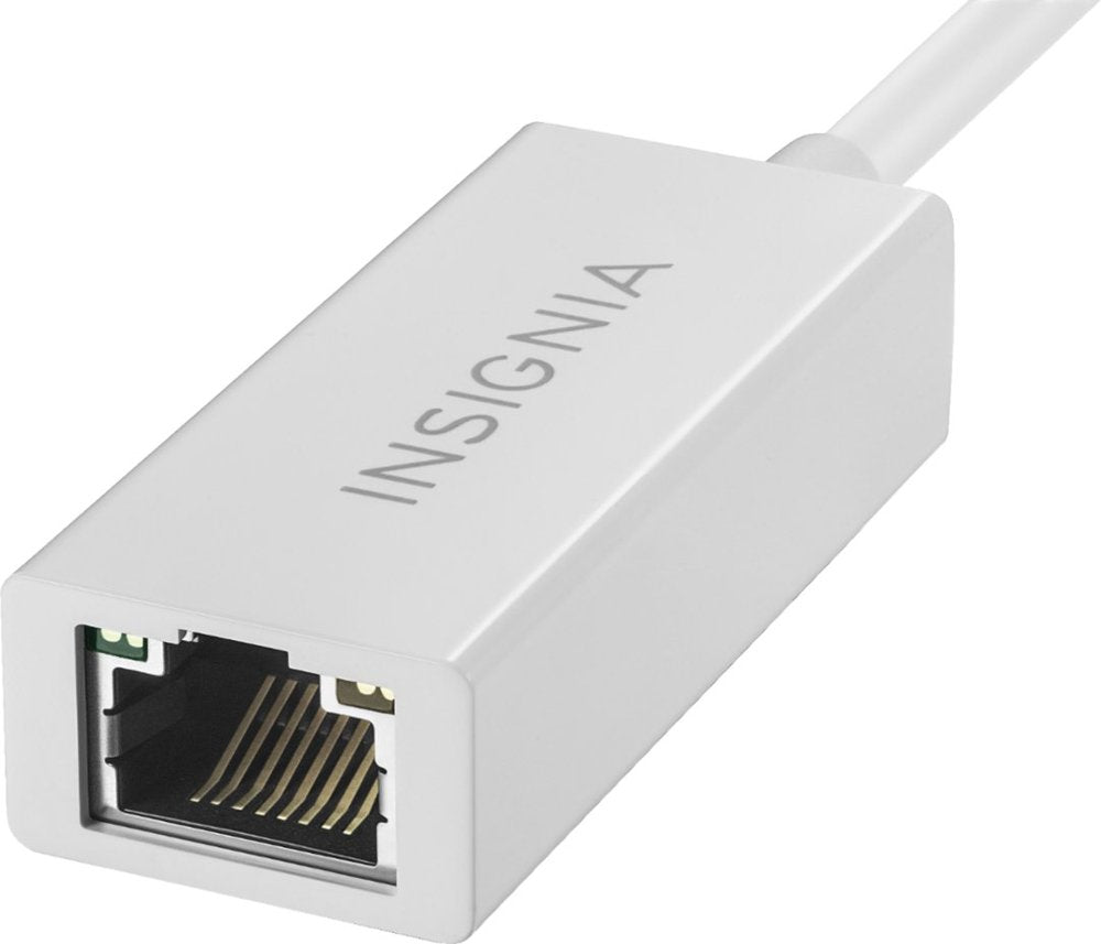 Insignia - USB Type-C to Gigabit Ethernet Adapter - Rekes Sales