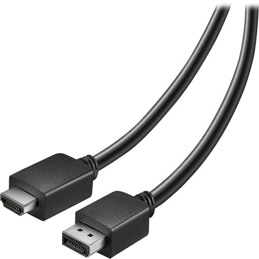 Insignia - 6' DisplayPort-to-HDMI Cable - Black - Rekes Sales