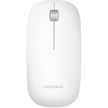Insignia - Bluetooth Laser Mouse - Gray/White