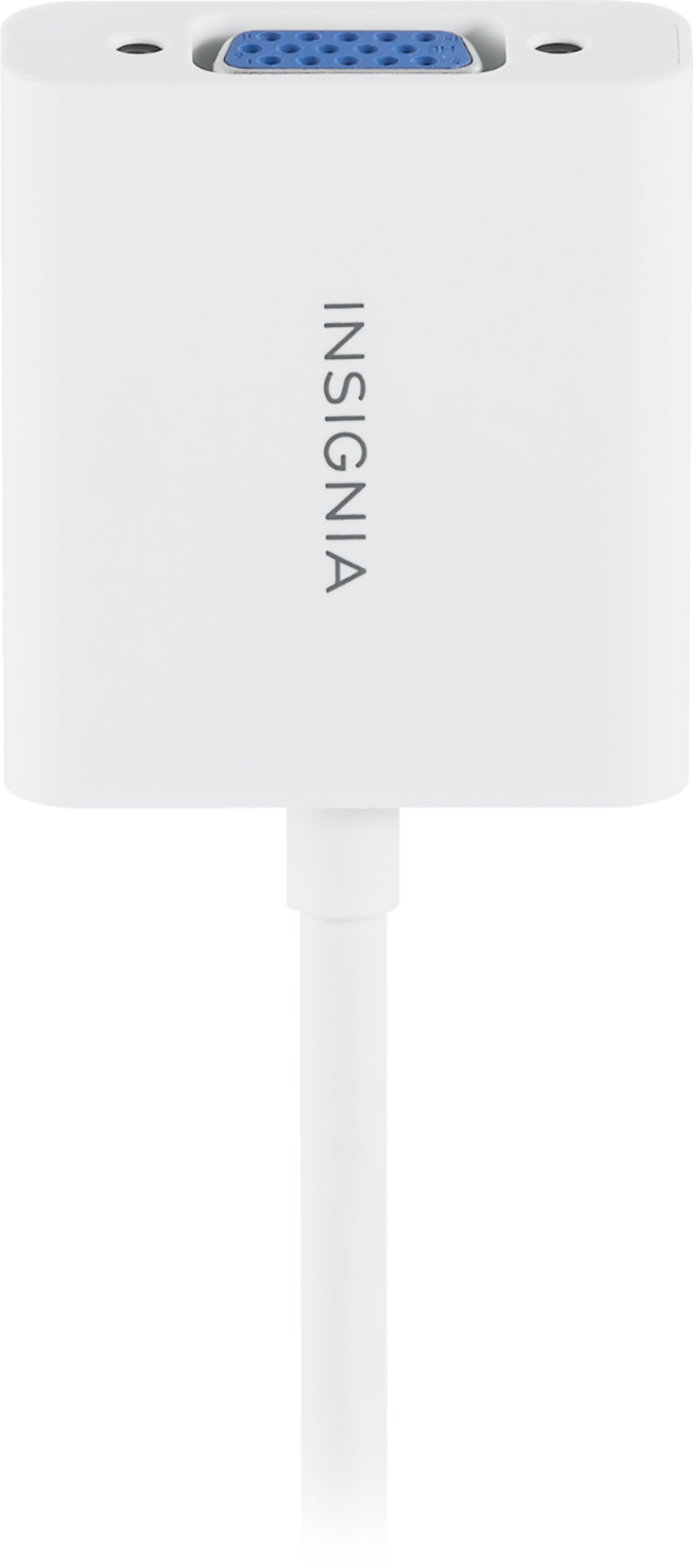Insignia - HDMI to VGA Adapter - White - Rekes Sales