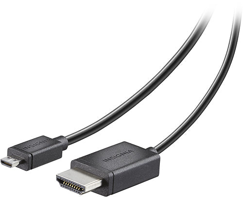 Insignia - 8' HDMI-to-Micro HDMI Cable - Black - Rekes Sales