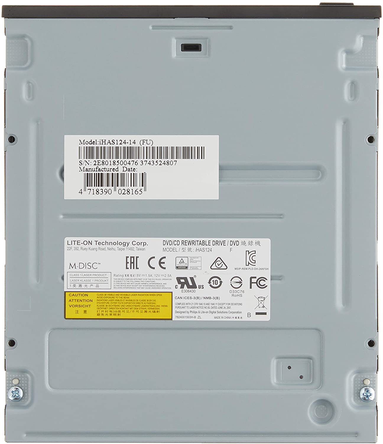 Lite-On DVD-Writer IHAS124 - Rekes Sales