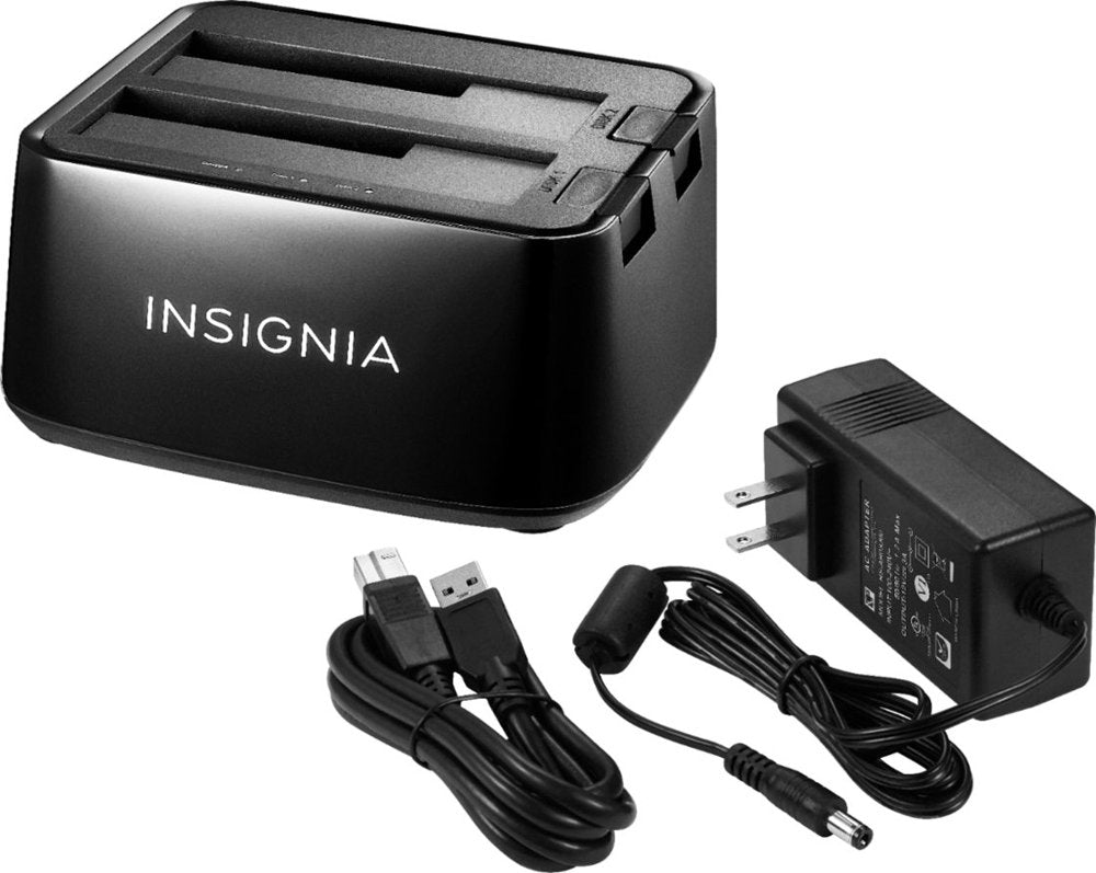 Insignia Dual Hard Drive Docking Station - Rekes Sales
