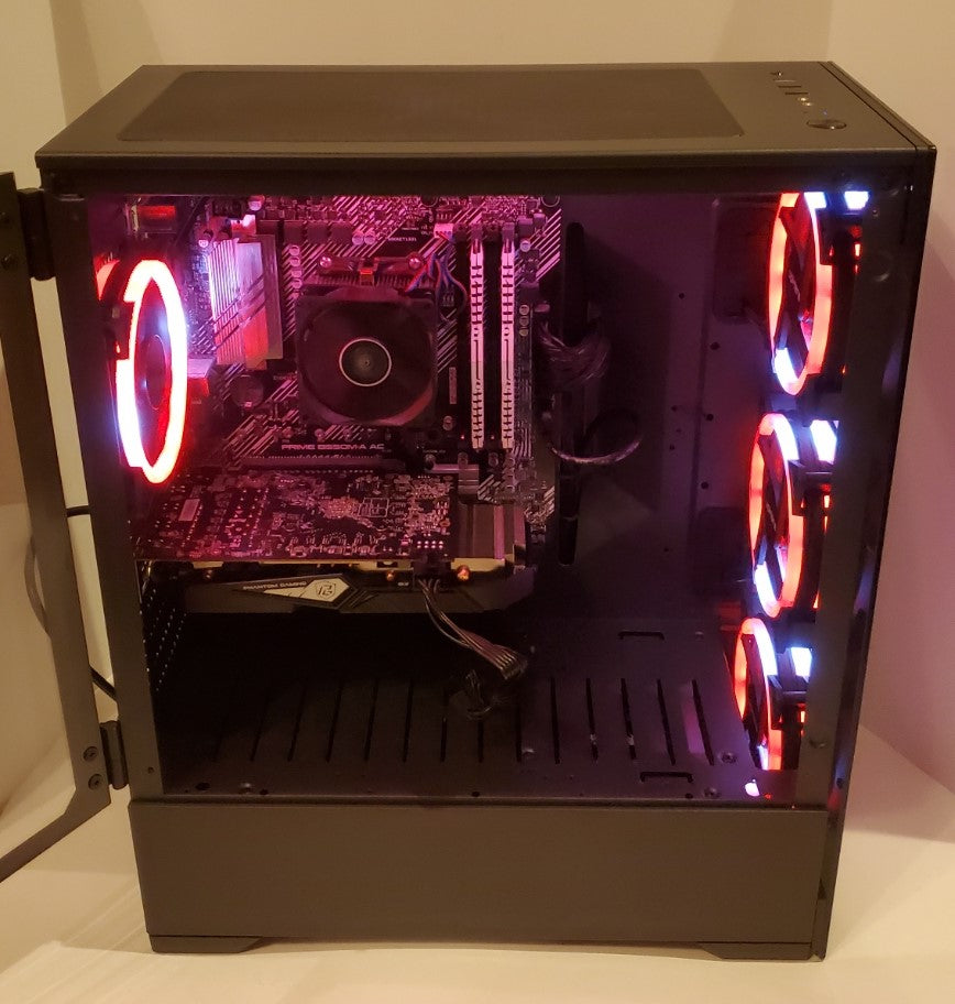 Bgears b-Voguish Gaming PC Build Ryzen 5-3600 / RX 580