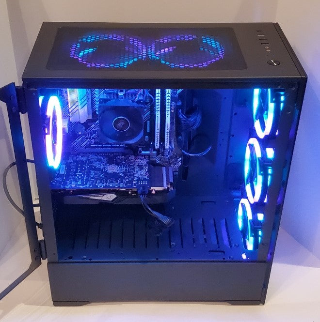 Bgears b-Voguish Gaming PC Build Ryzen 5-3600 / RX 580