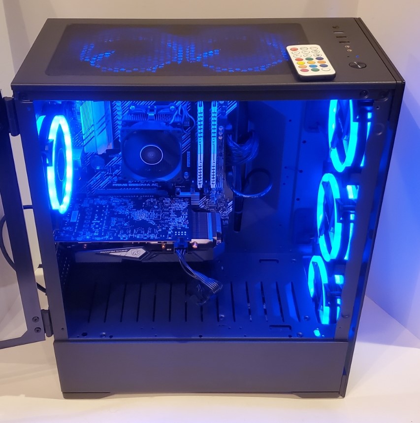 Bgears b-Voguish Gaming PC Build Ryzen 5-3600 / RX 580