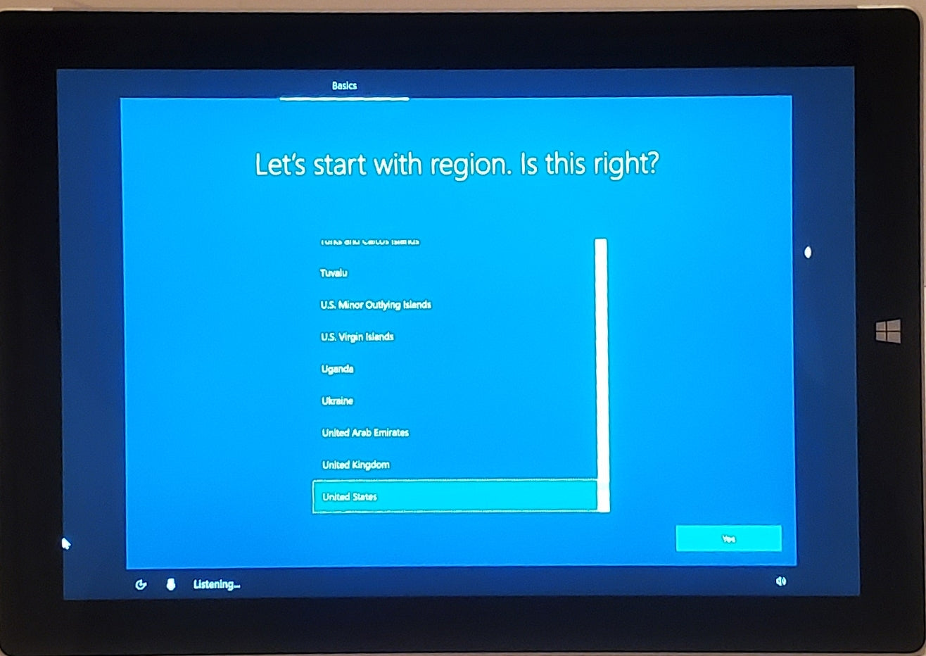 Microsoft Surface 3 Tablet - Rekes Sales
