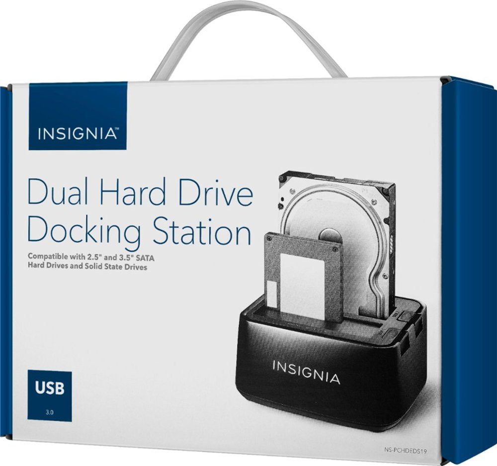 Insignia Dual Hard Drive Docking Station - Rekes Sales