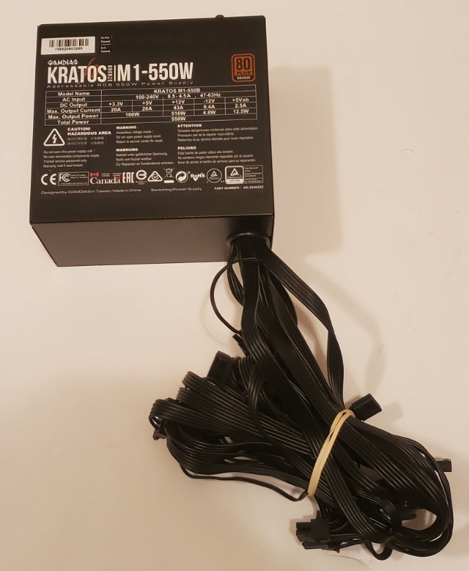 Kratos RGB 550W PSU