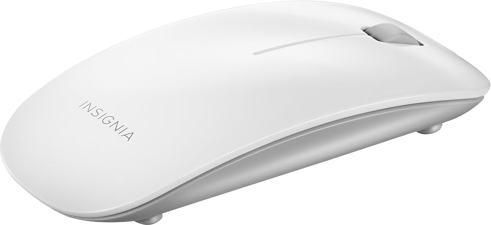 Insignia - Bluetooth Laser Mouse - Gray/White - Rekes Sales